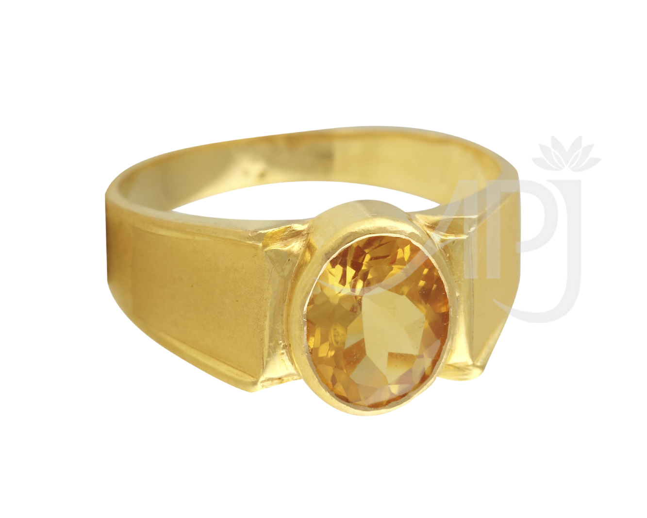 Topaz Vermeil Ring Silver Gold Sterling Yellow Design Dotted Cocktail |  Rings | gdculavapadu.ac.in