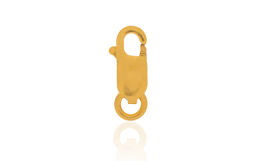 22K Gold Replacement S-Hook for Chains & Bracelets in 0.500 Grams