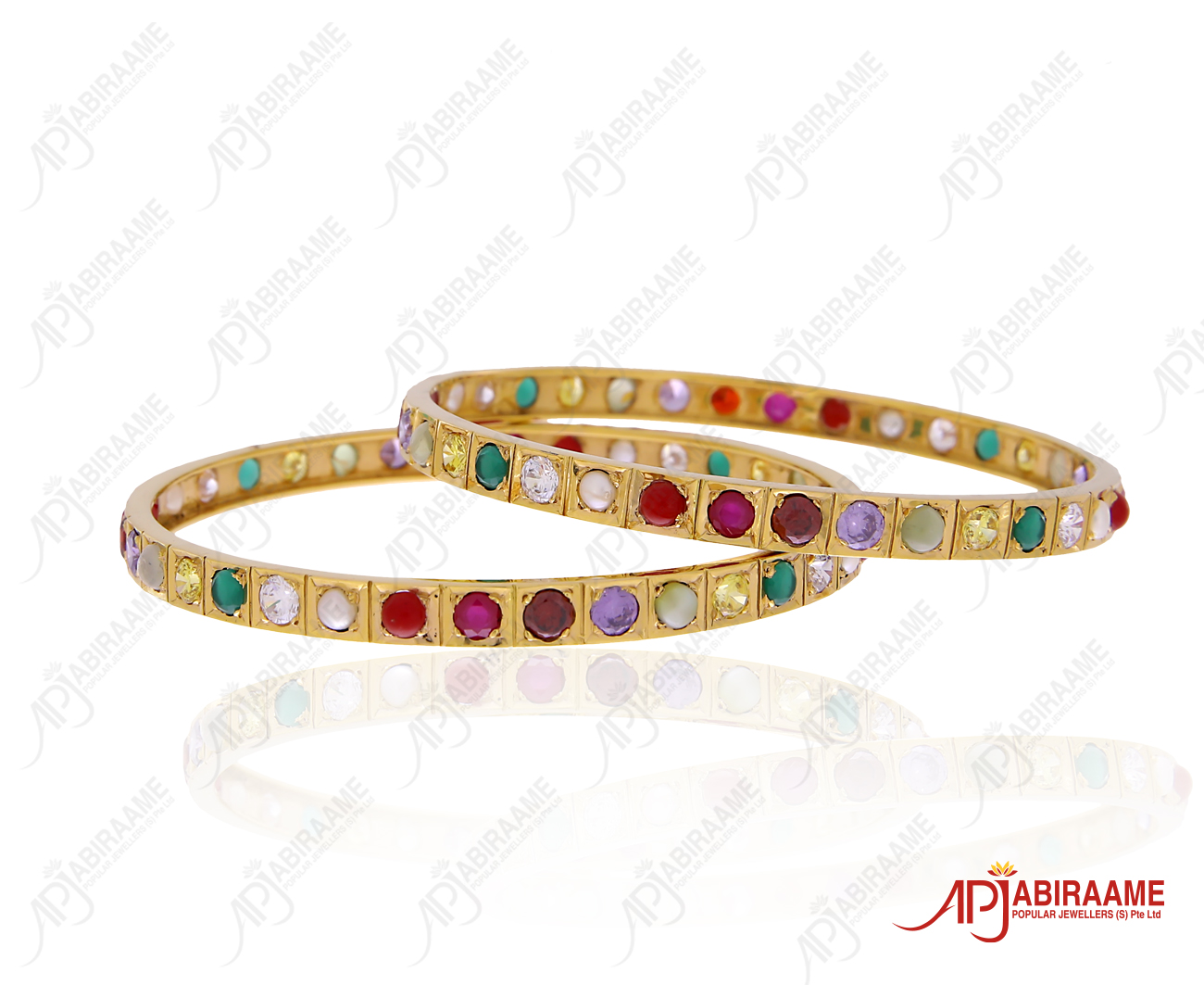 Gold on sale stone bangle