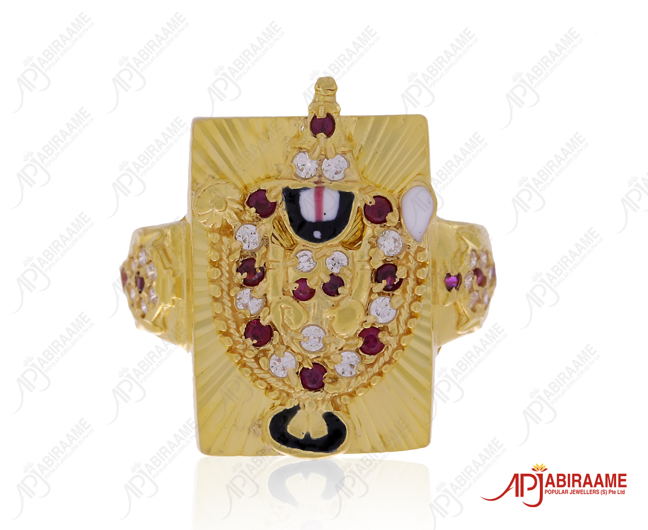 Srinivasa Balaji Divine Gents Ring | G.Rajam Chetty And Sons Jewellers