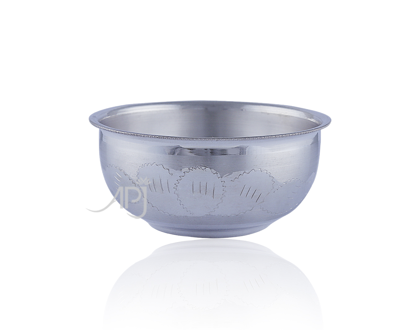 Pure silver sale bowl set